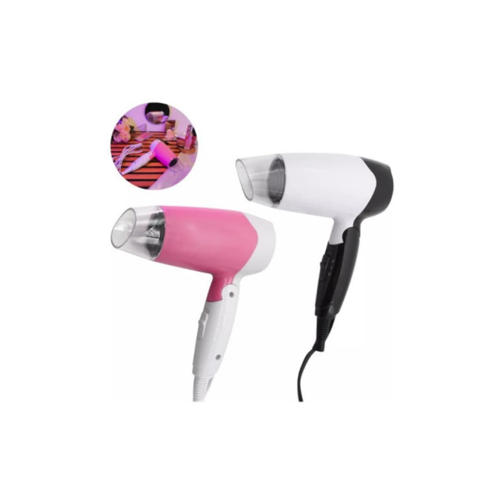 Mini Secador De Cabelo Profissional Portátil Viagem 1200w