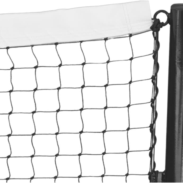 Rede de Tênis Oficial Profissional Saque Duplo Total Fio 2mm Nylon Polietileno 3 Faixas Reforçadas
