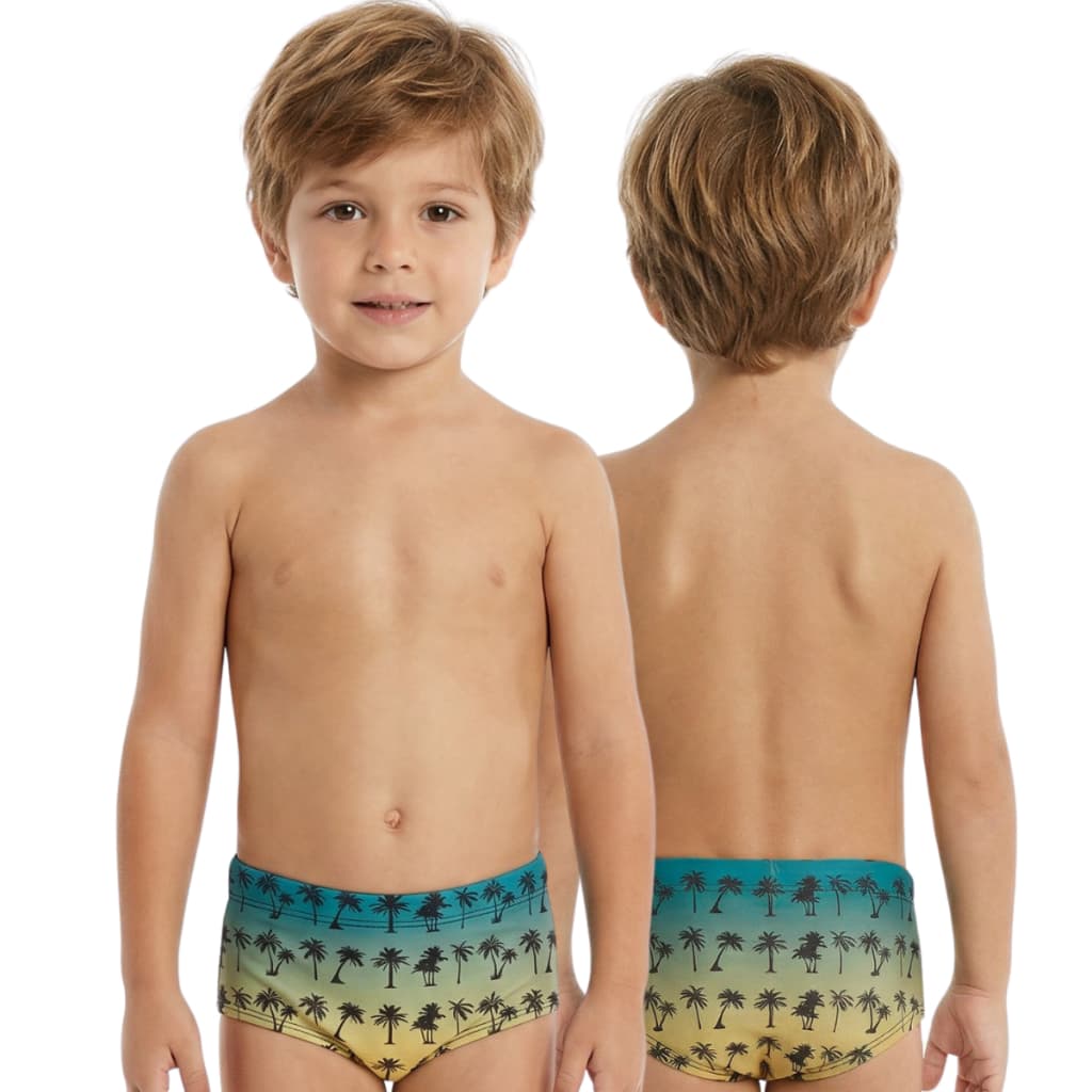 Sunga infantil/juvenil praia/piscina