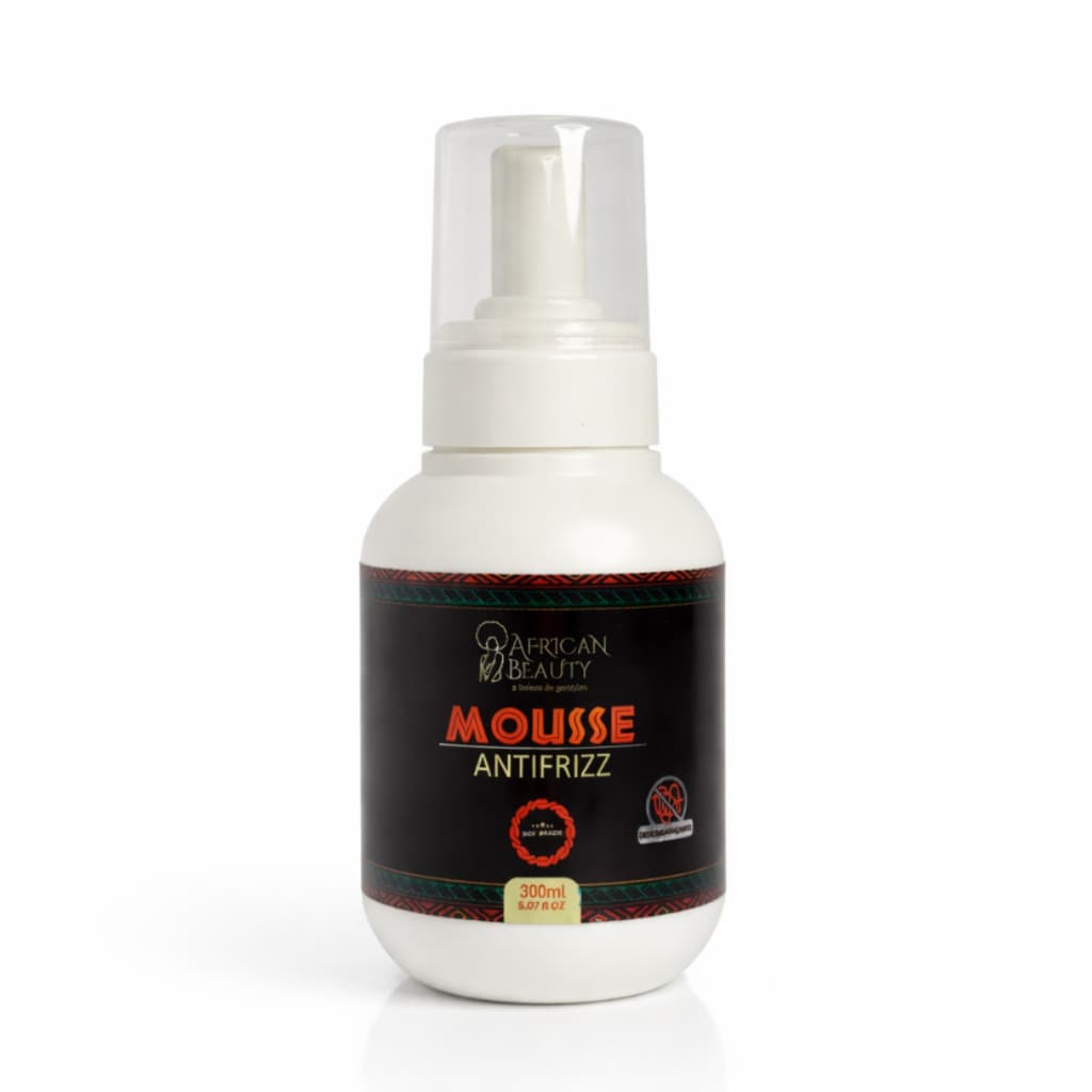 Finalizador Mousse 150ml Antifrizz Definição de Cachos e Tranças Textura Leve Fixação Suave