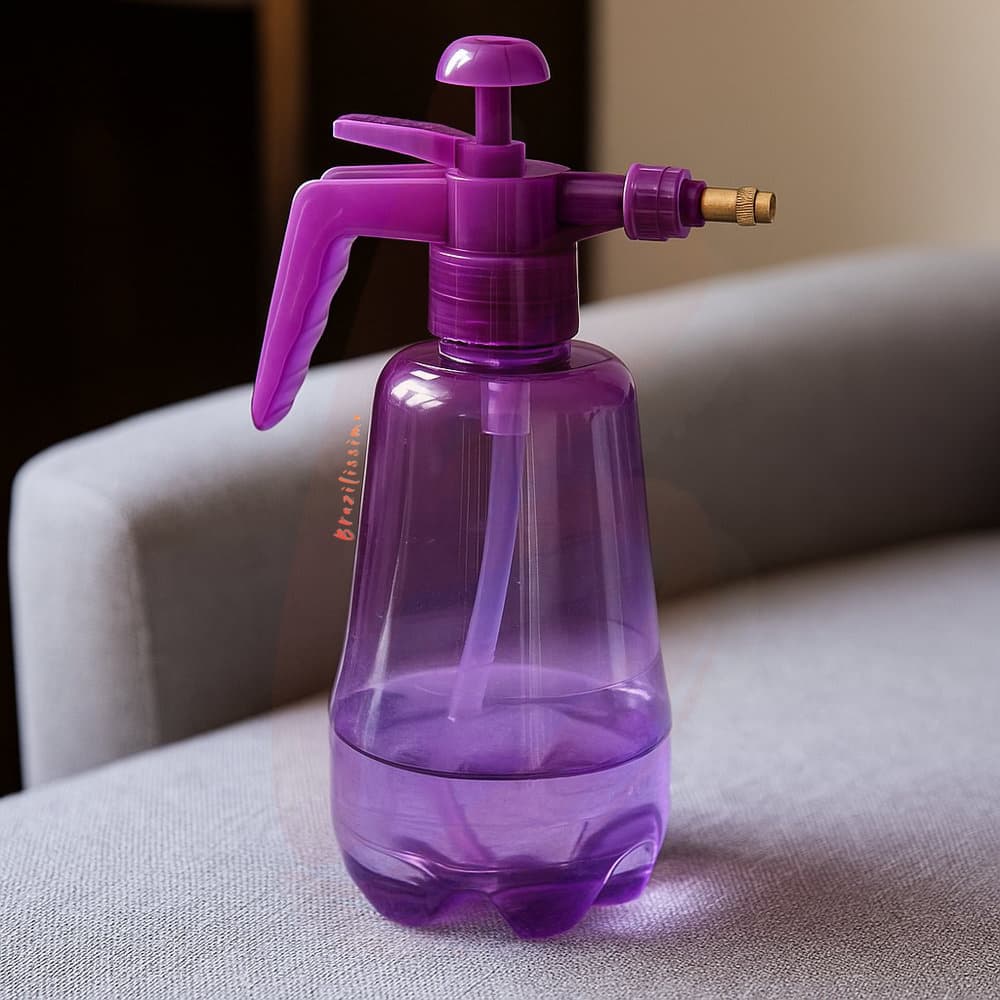 Pulverizador Borrifador Manual Pressão 1,6L Jardim Plantas Inseticida Limpeza Spray Multiuso Sortida