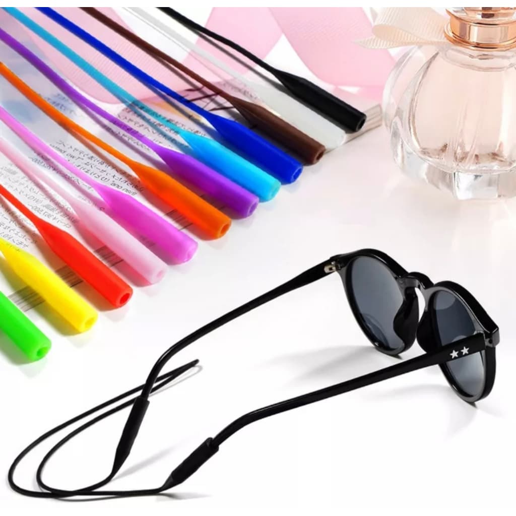 Corda Salva de Oculos Grau e Sol Flexivel Silicone Corda Para Evitar qve os Oculosse Percam