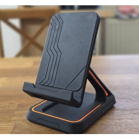 Suporte para Celular Cyber – Estilo Gamer e Futurista 📱⚡