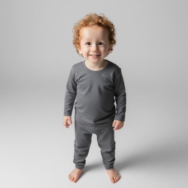 Conjunto Térmico Infantil Blusa e Calça Segunda Pele Peluciada 1 a 8 anos