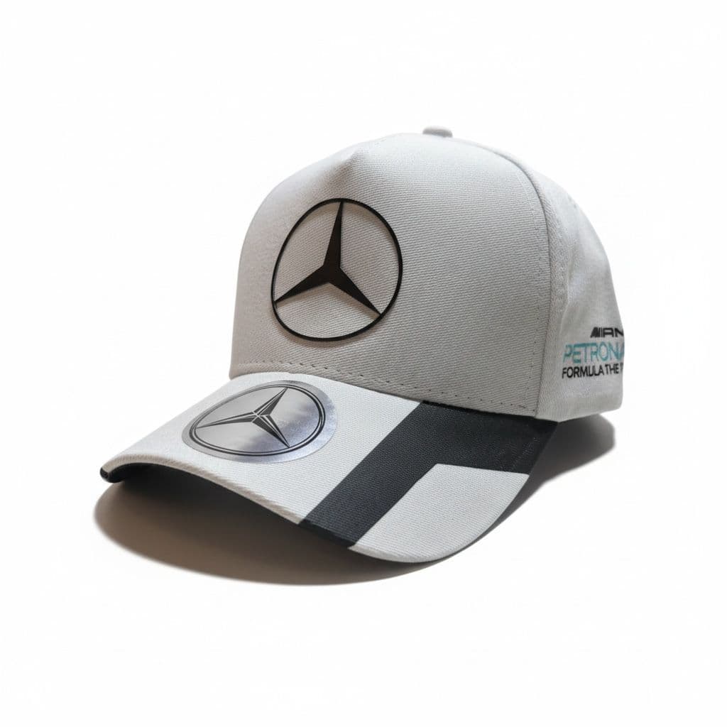 Bone Mercedes Bordado Logo Estilo Fã Carro Estilo Carro Presente Pai Filho Amigo