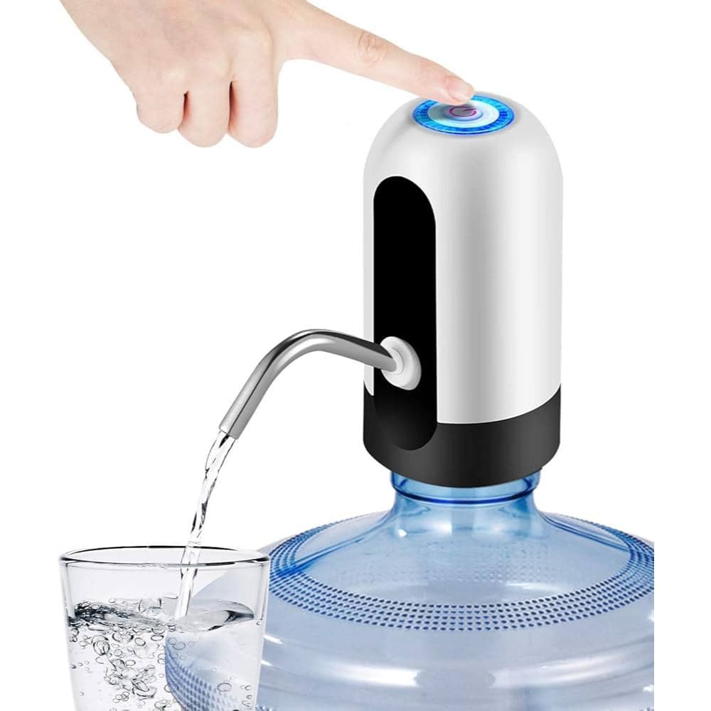 💦Bomba Elétrica Recarregável para Galão de Água USB Automática Portátil Silenciosa