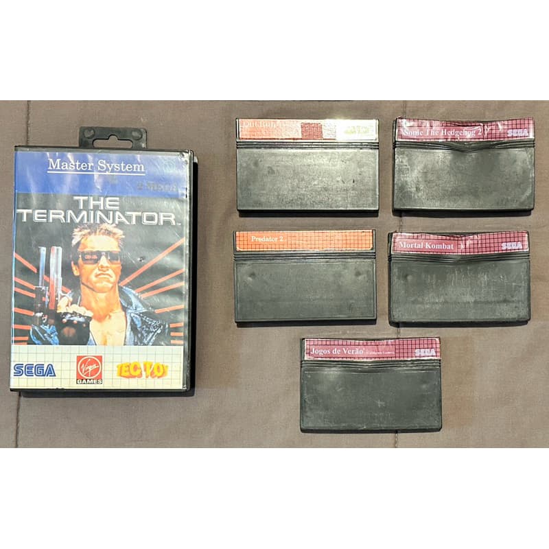 Jogos para Master System originais