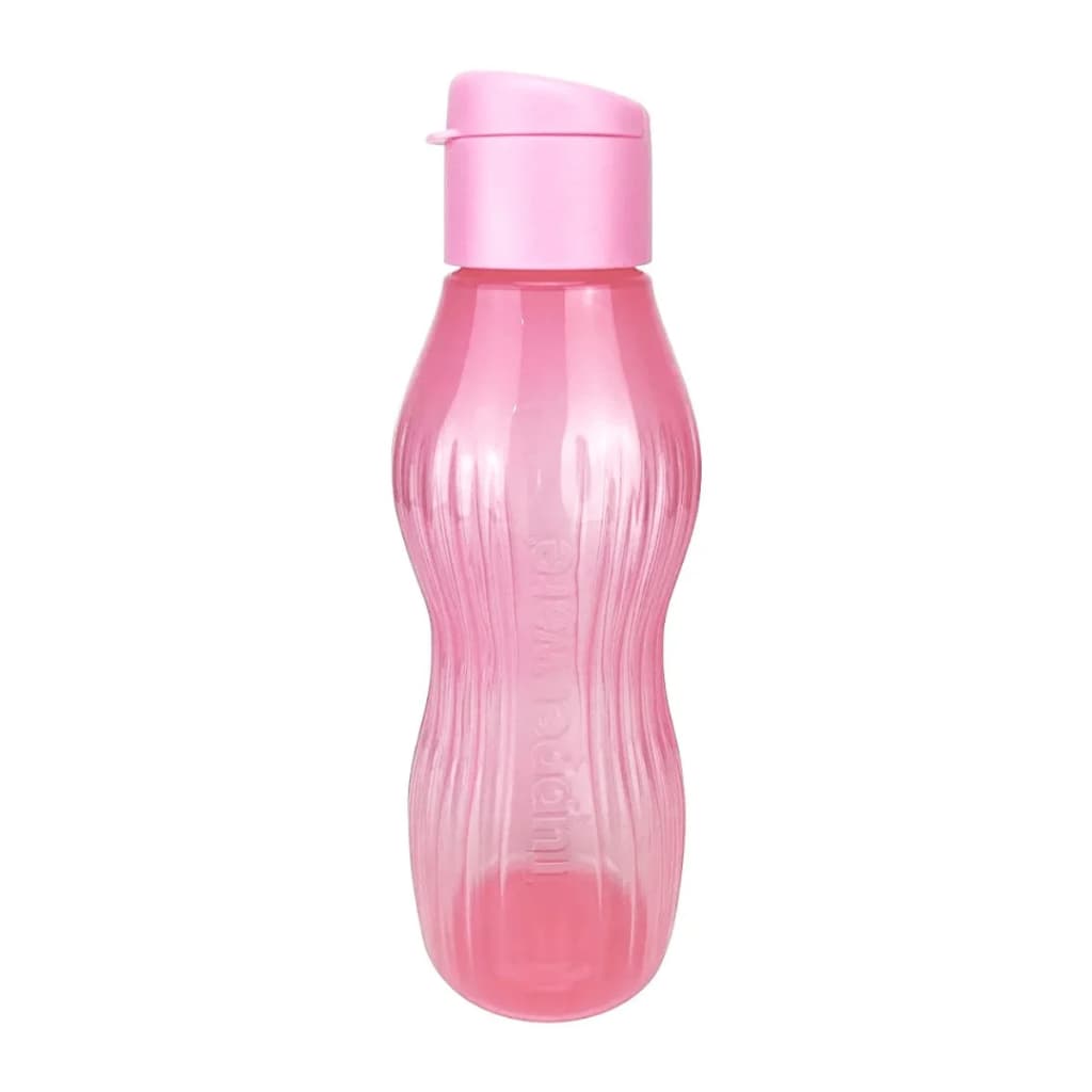 Garrafa de água Rosa Glacê Eco Tupper Plus Freezer line 750 ml Tupperware