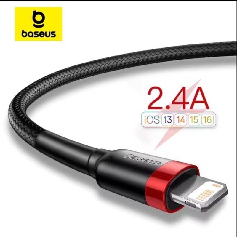 Baseus cabo para iPhone 14.13.12.11pro 2.4a de um 1metro
