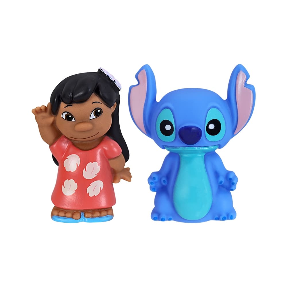 Kit 2 Mordedores Sensorial  Lilo Stitch Para Bebê Disney