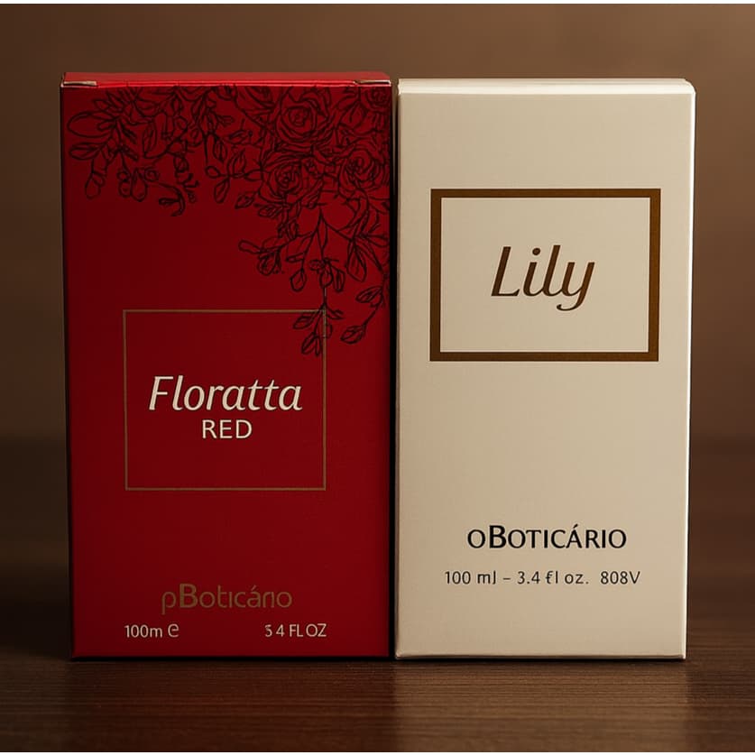 Kit 2 perfumes feminino 100ml cada