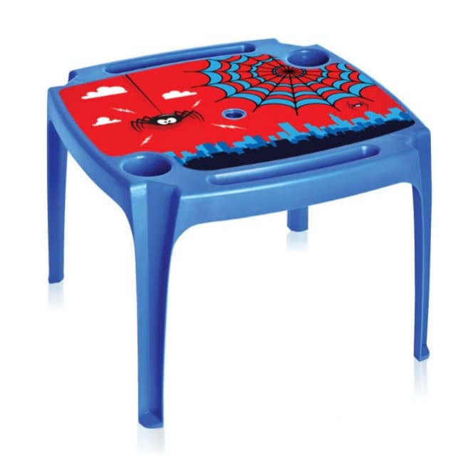 Mesinha Plastico Infantil Homem Aranha/Sereia
