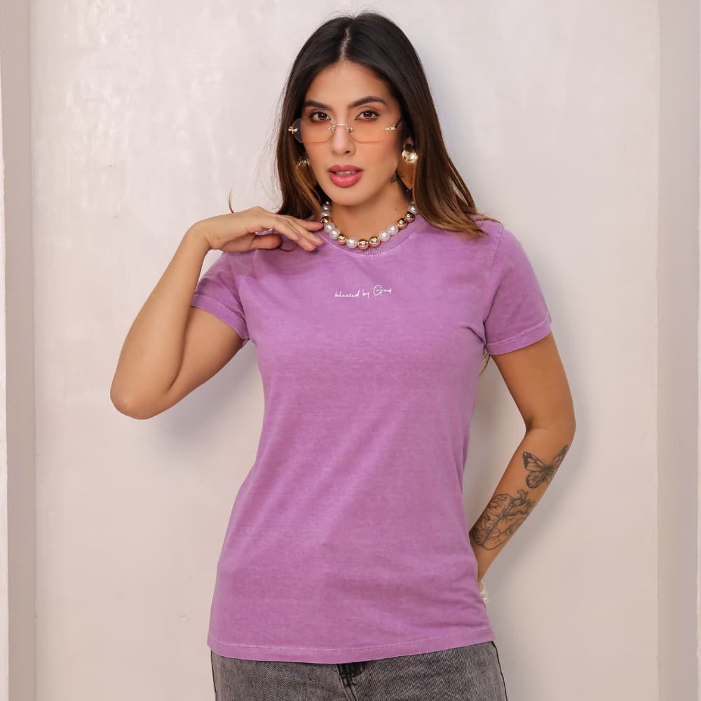 Camiseta Feminina Casual Puff 100% Algodão Basica Streetwear Estilosa Verão