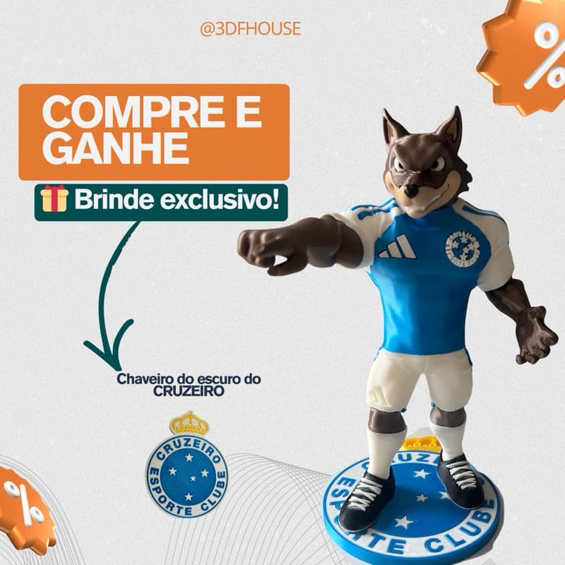Mascote Raposão | Raposa Mascote Cruzeiro Esporte Clube | Maior de Minas
