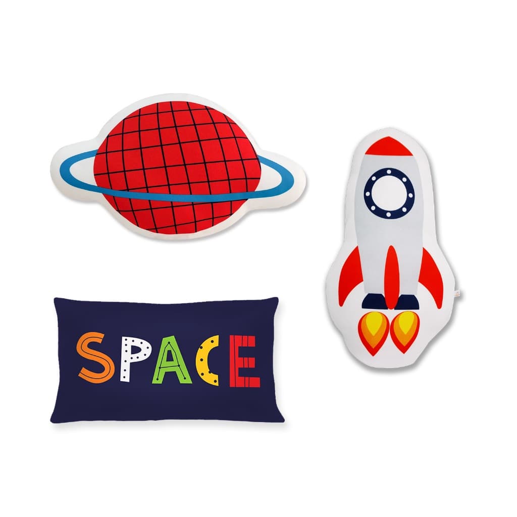 Kit Almofadas Infantil Espaço