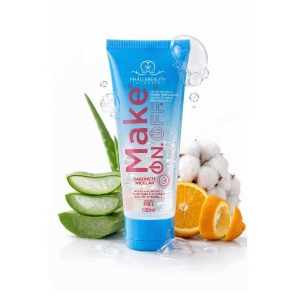 Sabonete Micelar Limpeza Profunda Vitamina C Pele Limpa Instantânea