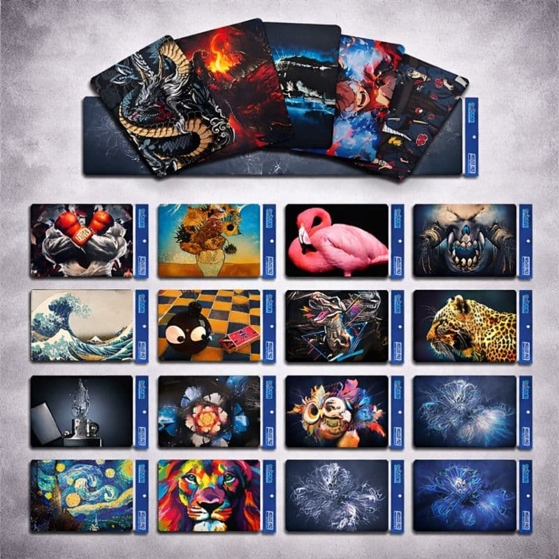 Kit 10 Mouse Pad 22x18 Mousepad Atacado Modelos Variados Variados