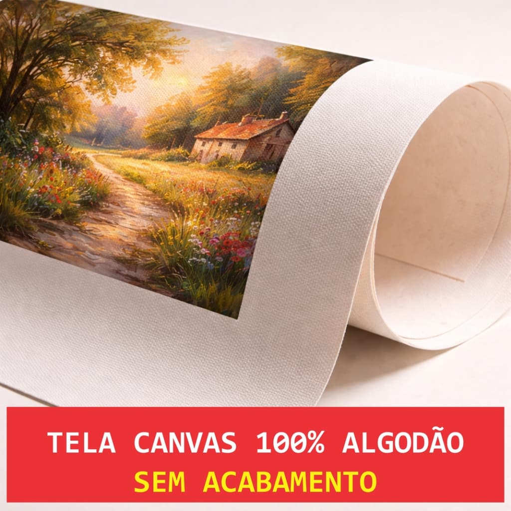 Tela Canvas 30x40 Personalizada | Impressão de Foto HD | Quadro Decorativo | Envie Sua Imagem