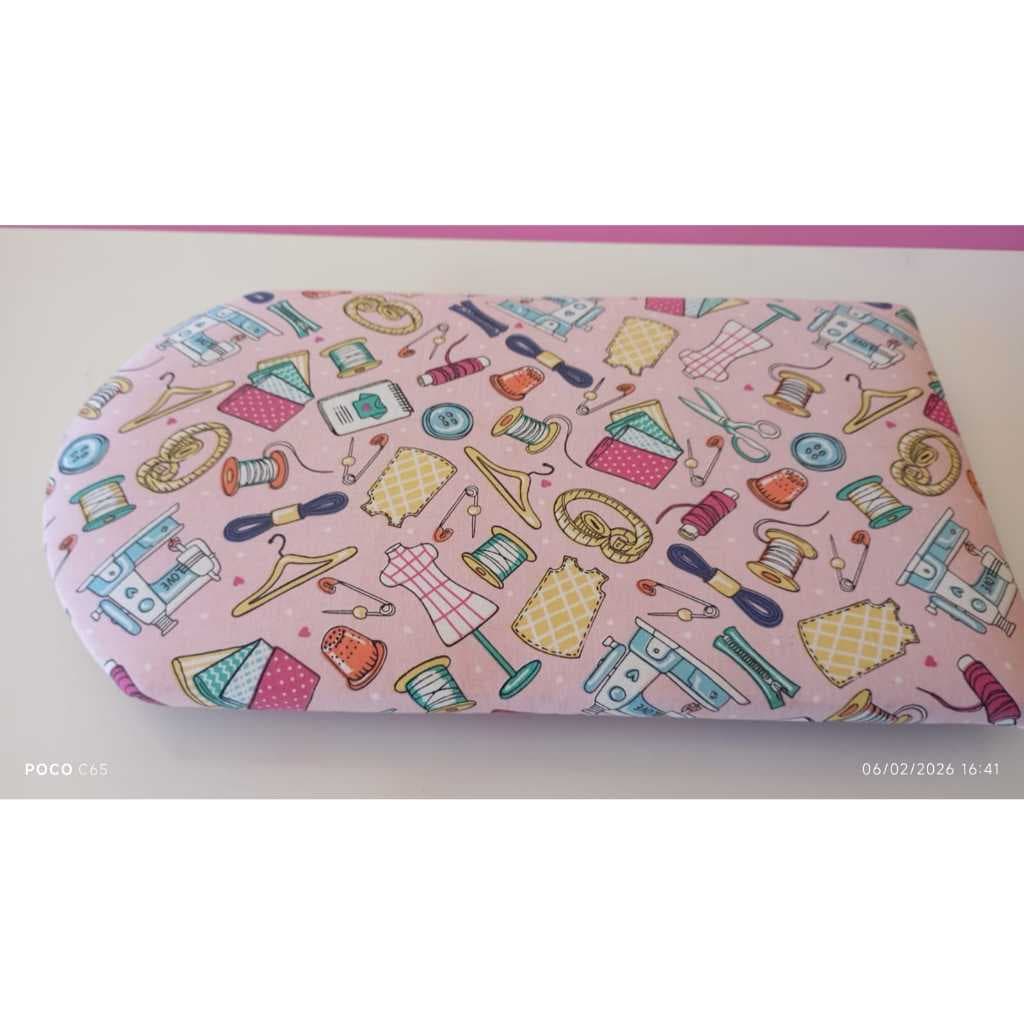 Mini Tabua de Passar Para Patchwork Scrapbook Artesanato 40x25cm