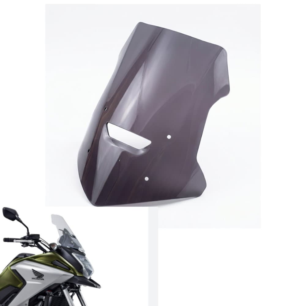 Bolha Para Moto Nc 750 X Ano 2016 A 2021 Cor Fumê Nc750x