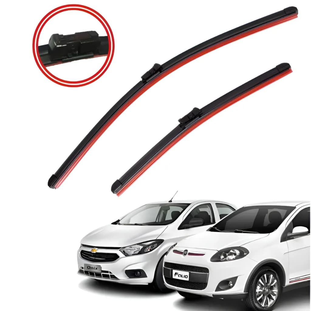 Par Palhetas Limpador Para-brisa Onix,palio,c3picasso