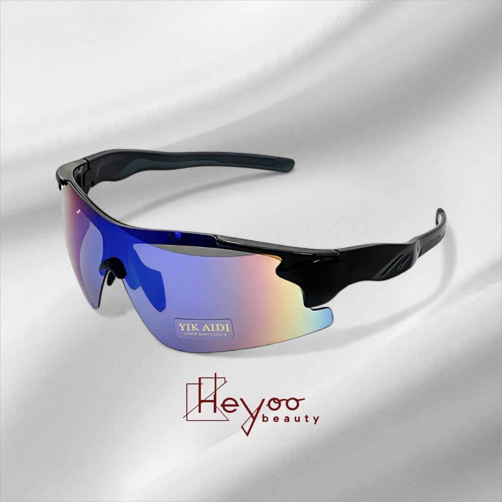 Óculos de sol proteção UV400 para esportes ao ar livre - óculos de sol à prova de vento para ciclismo/esqui/direção
