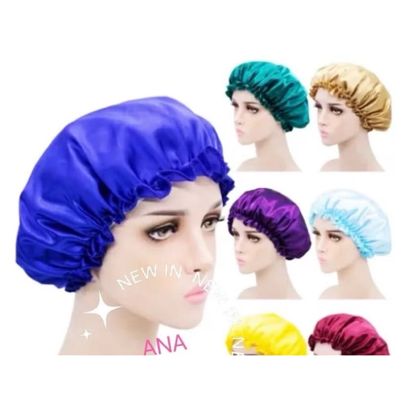 KIT 1/2/4/6 pcs Touca de Cetim Antifrizz Touca de Banho de Cetim