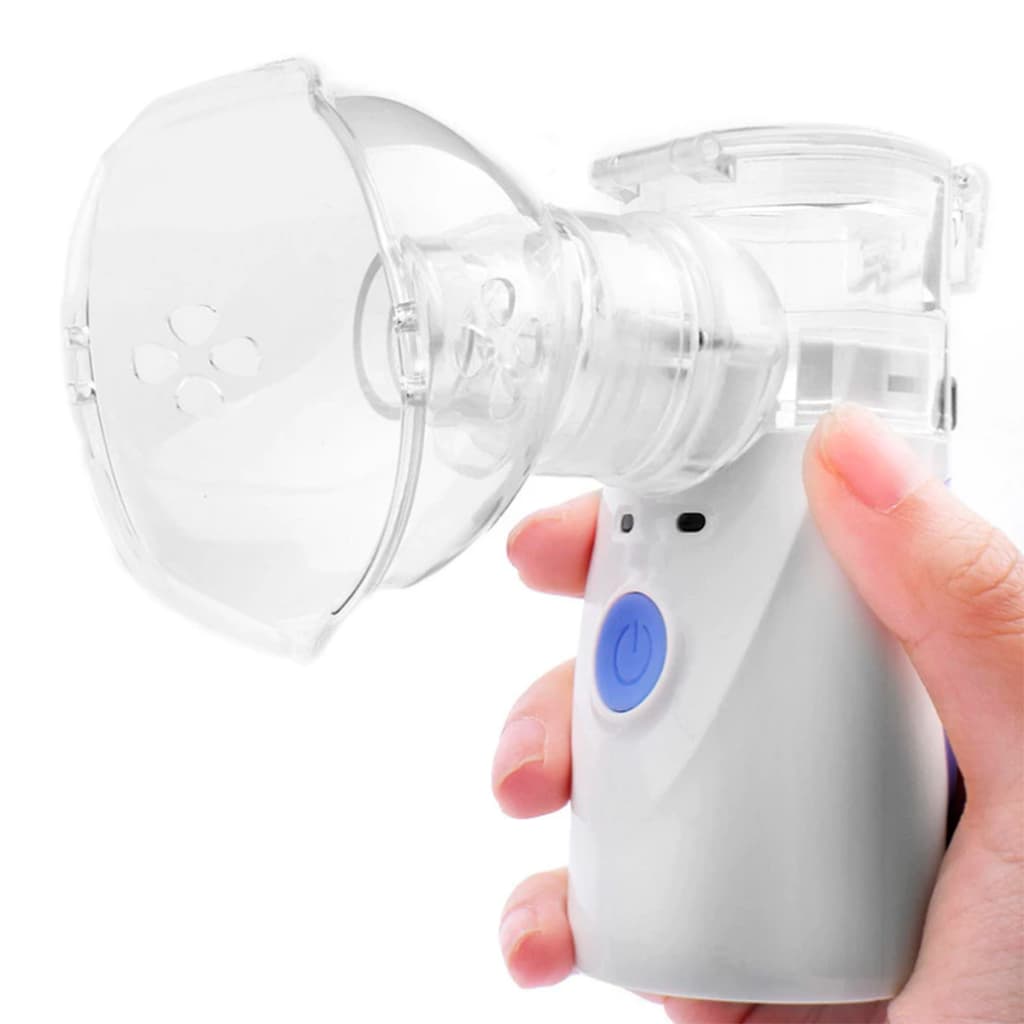 Nebulizador Ultra-Sônico De Ar Comprimido Inalador De Névoa Salina De Baixo Ruído Uso Adulto / Infantil