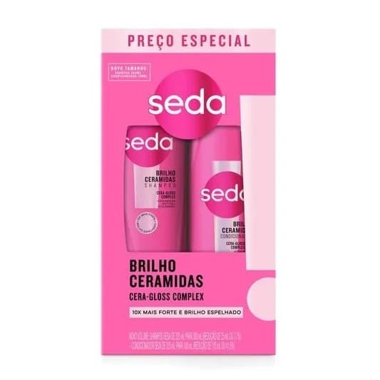 Kit Seda Ceramidas Shampoo 300ml + Condicionador 190ml
