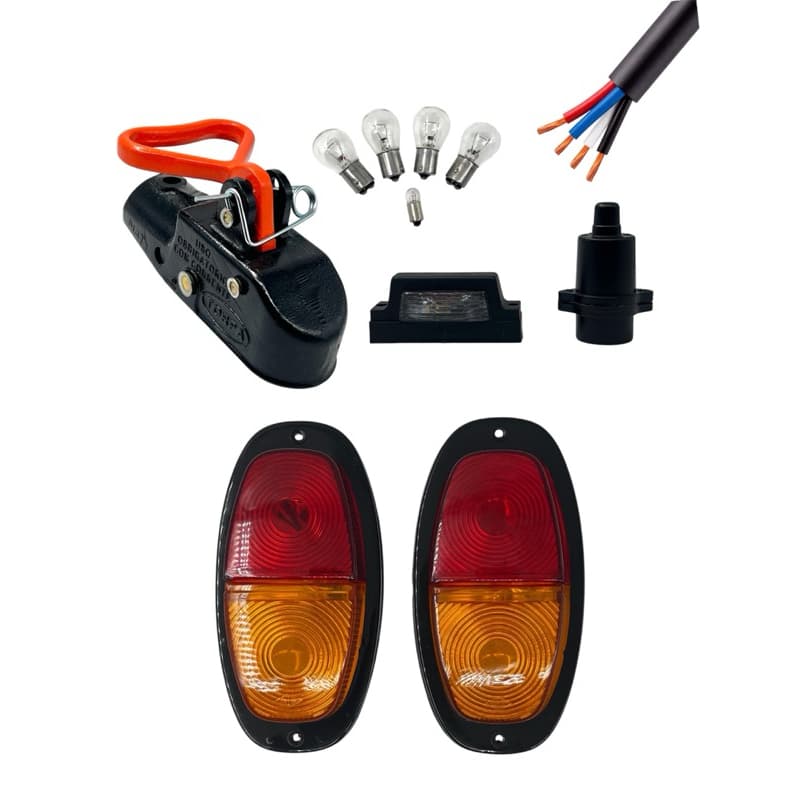 Kit Elétrico + Munheca Carretinha/reboque