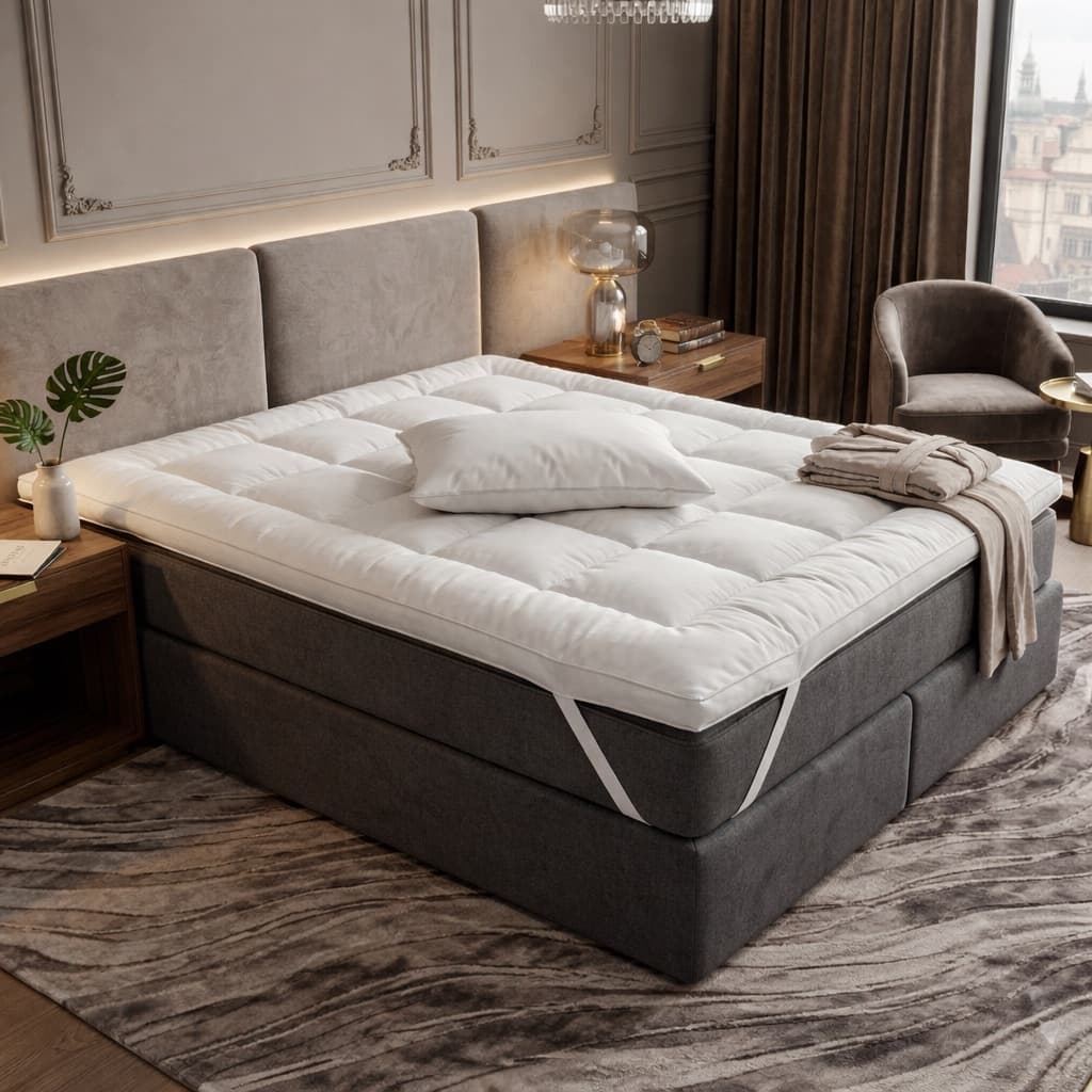 Pillow Top Casal 1000g Fibra Siliconizada Extra Macio Colchão Hotel Harmony II PEX