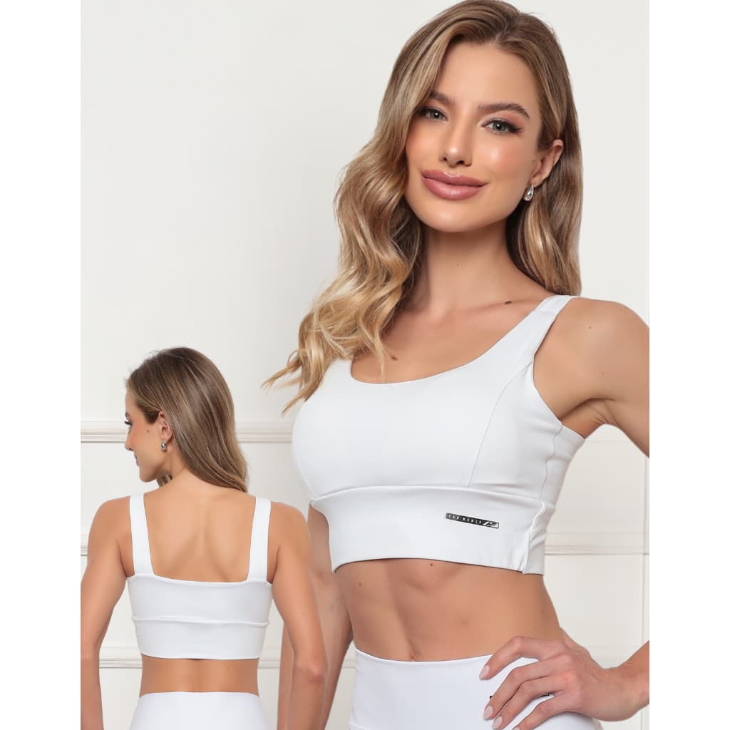 Top Academia Feminino Alta Sustentação Fitness Corrida Bojo
