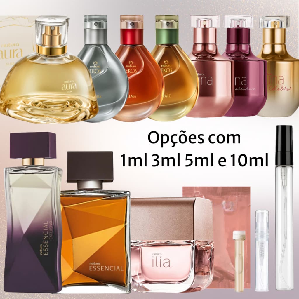 Perfumes Fragrâncias Femininas : 1ml a 10ml -  ilía aura raiz pedra alma una artisan celebrar