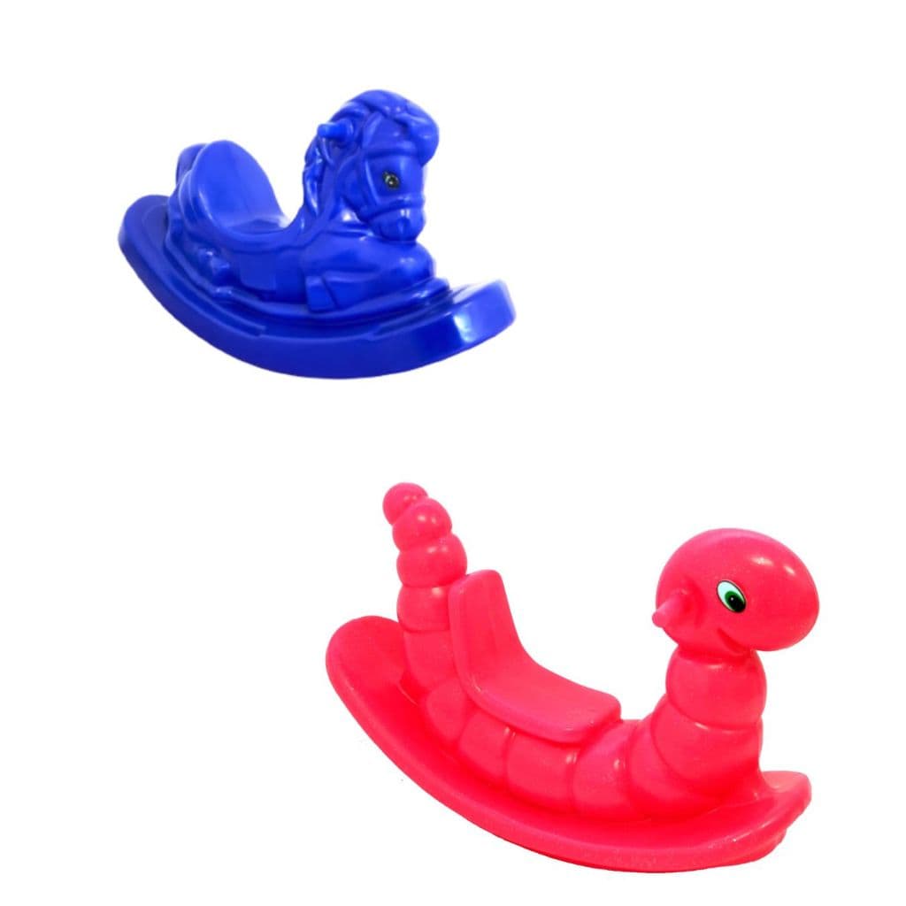 🐴🐛 Kit Gangorra Infantil – Cavalo + Minhoca Nhoca Educativo