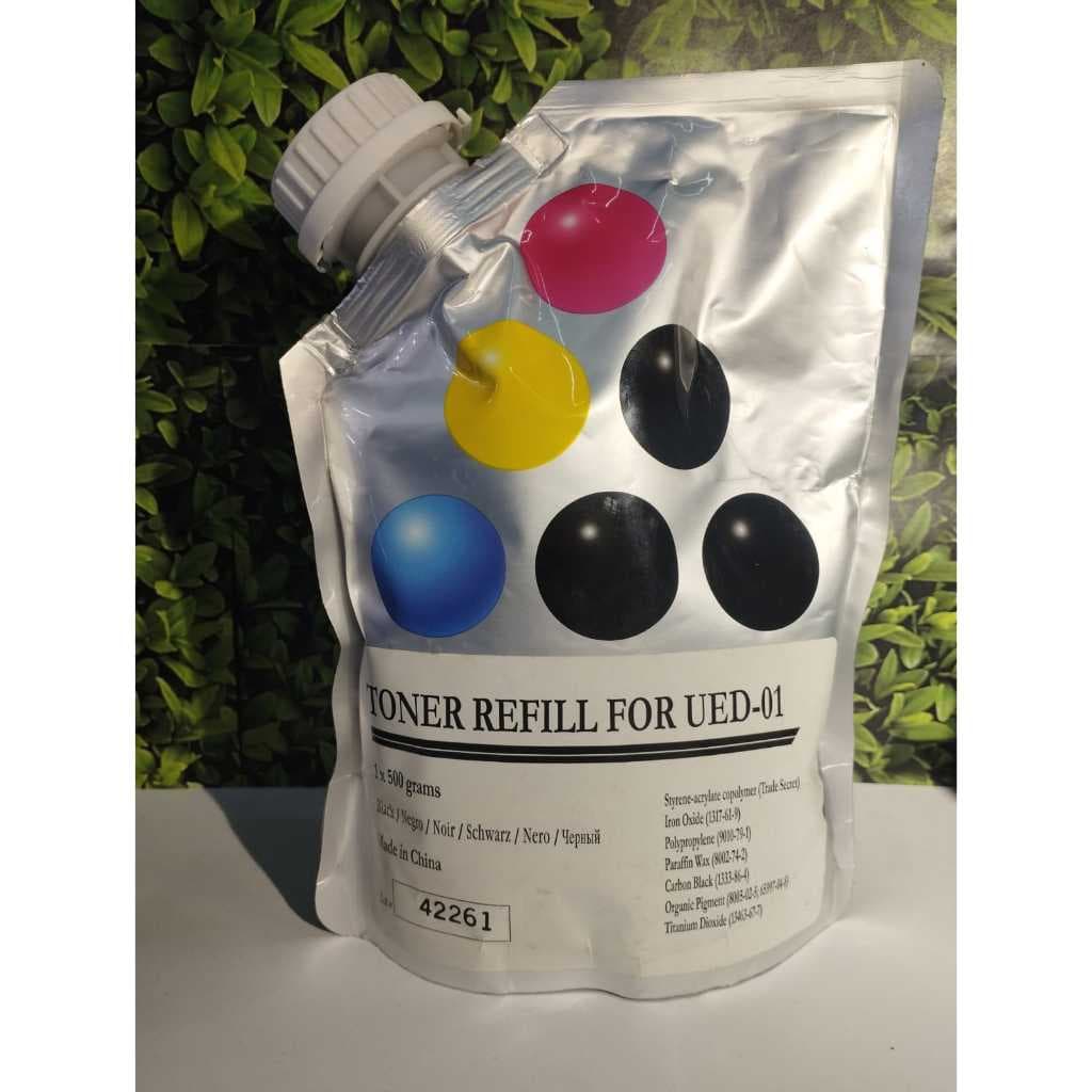 Refil de Toner preto para Impressora – UED-01 (500 g)