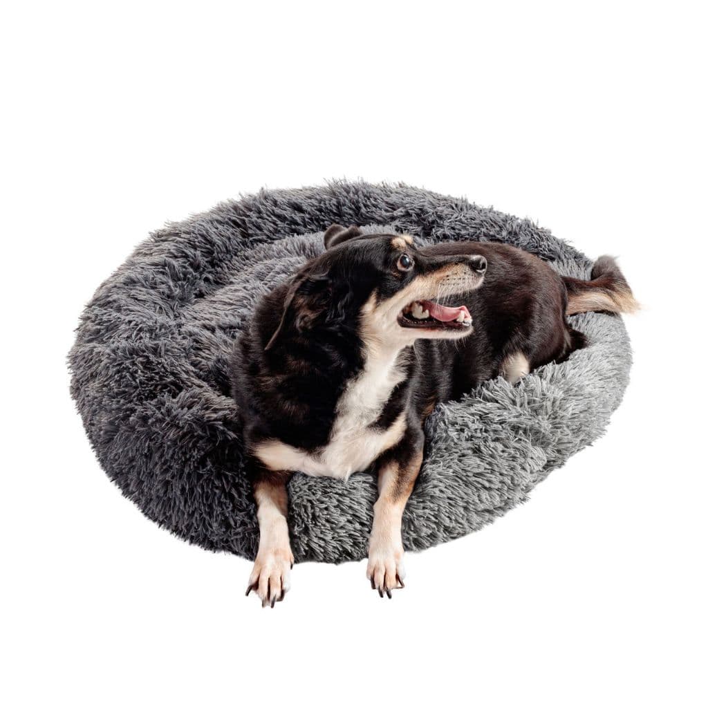 Cama Pet Nuvem Almofada Redonda Para Cachorros E Gatos Tamanho Grande 70 cm Pelúcia Macia