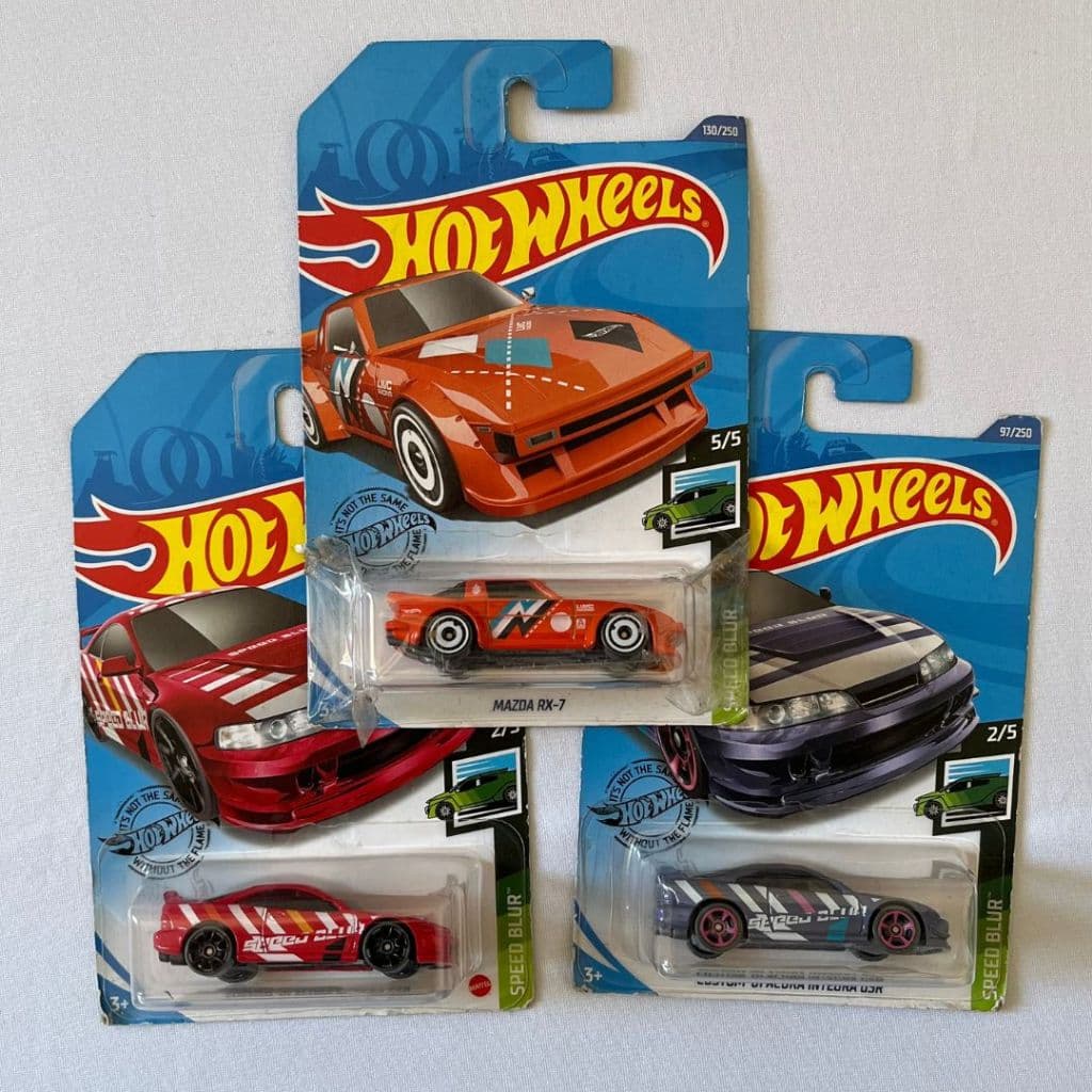 Carrinho Hot Wheels Mattel Miniaturas - Original - Coleção Speed Blur
