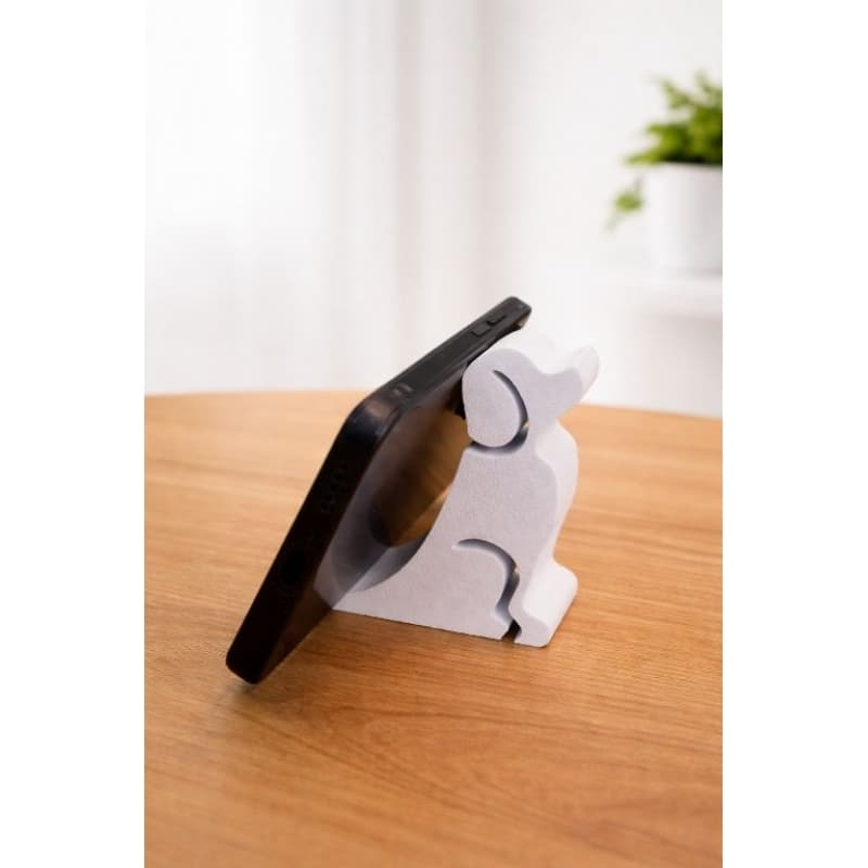 Suporte de Celular 3D Premium Base Fixa para Mesa Ideal para Vídeos, Trabalho e Carregamento