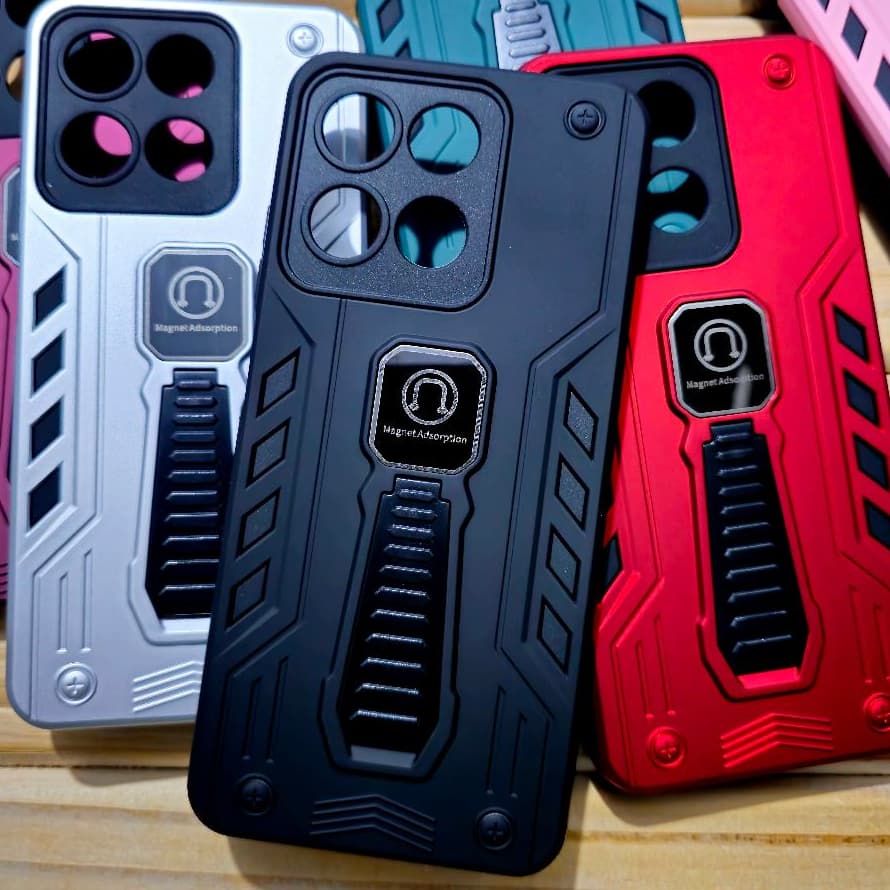 Capa Capinha Para Motorola Edge 50 / Moto Edege 50 Neo / Moto Edge 40 neo Anti impacto com suporte magnético e mesa