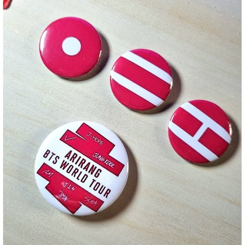 Kit Bottons Bts Arirang Fanmade