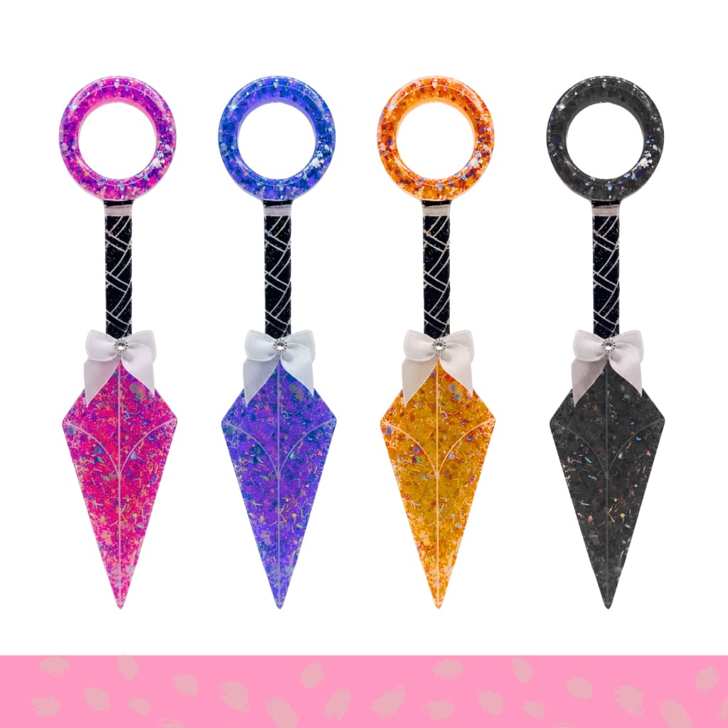 Kunai Naruto Personalizada Resina Epóxi