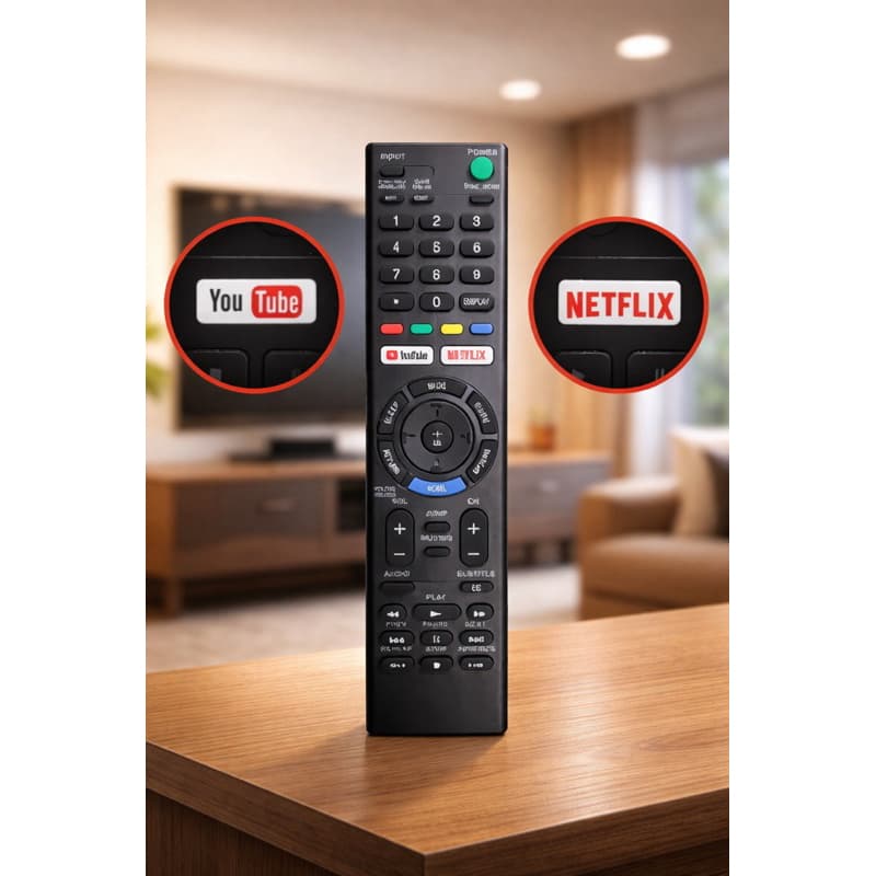 Controle Remoto canpativeis Tv Sony Smart Netflix/Youtube FBG-9021/SKY-9010/ LE-7041-MP