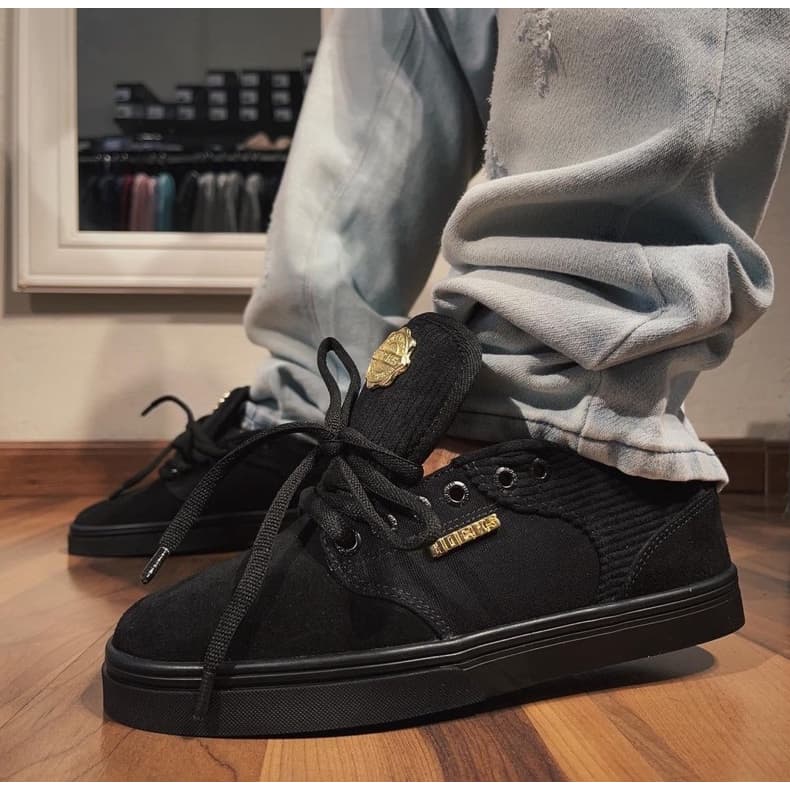 Tênis Hocks Skate Masculino e Feminino | Preto Branco