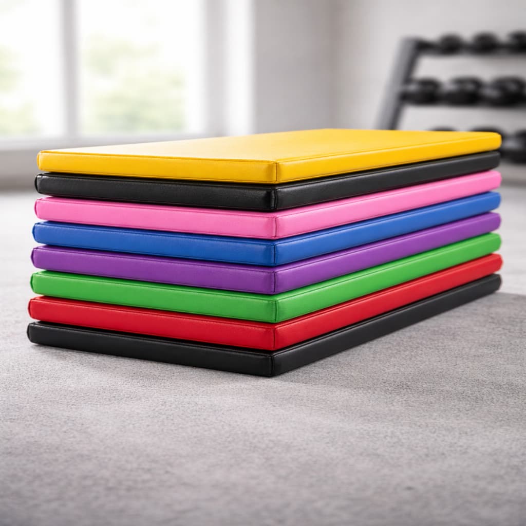 Colchonete Academia 90x40x3cm Fitness Yoga Ginástica Diversas Cores Kit 1 á 10 Unidades