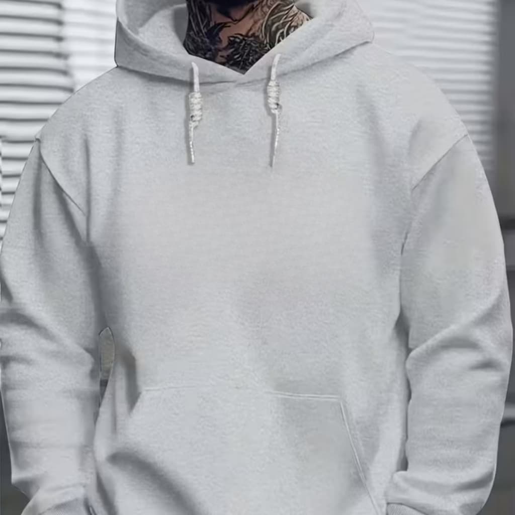 moletom masculino feminino blusa de frio casaco peluciado inverno blusão cinza capuz