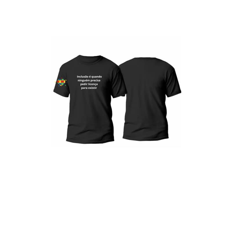 Camiseta unissex autismo Tea mês abril