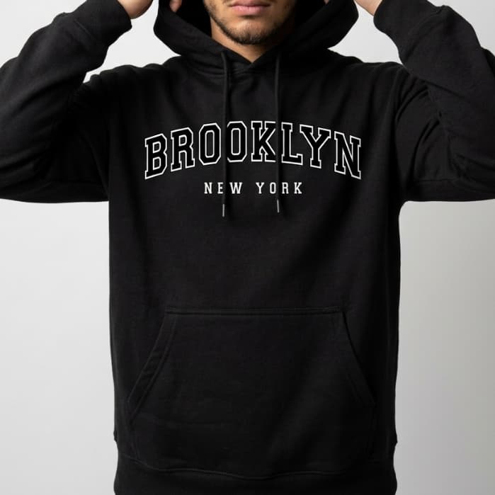 Moletom Masculino Canguru Estampado Com Capuz Blusa De Frio Casual Casaco Inverno