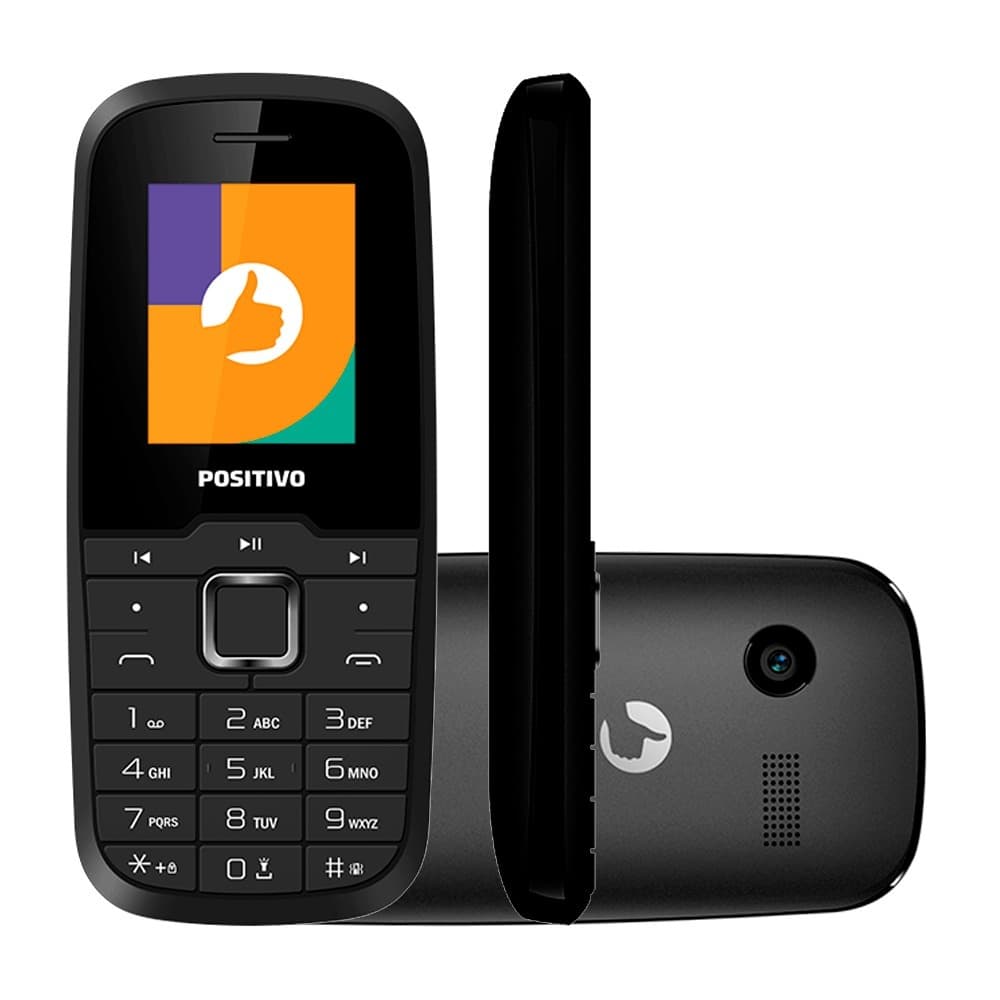 Celular Positivo P26 Dual Chip Radio FM Celular Simples Idoso