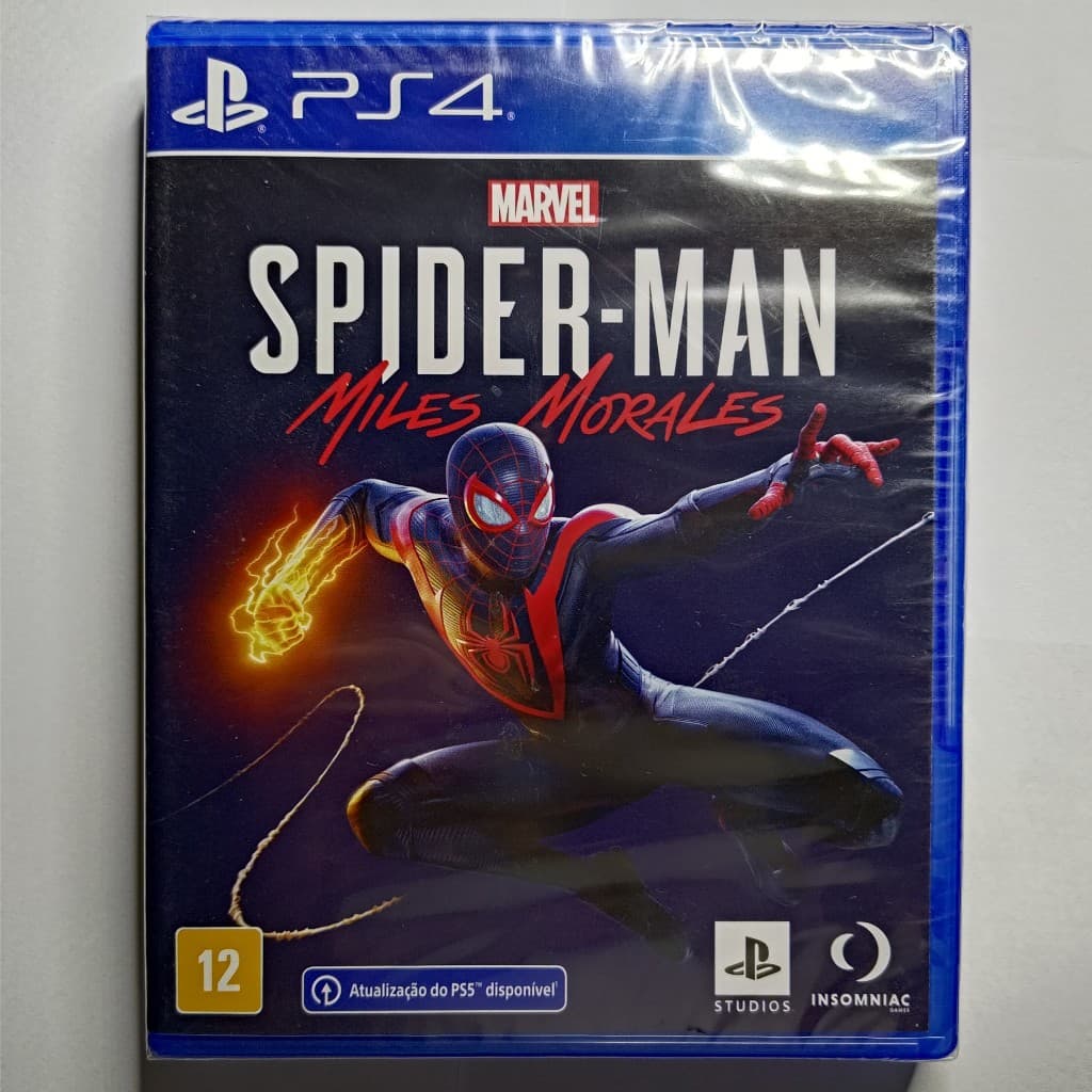 Spider Man Miles Morales (Físico, Lacrado) para PS4