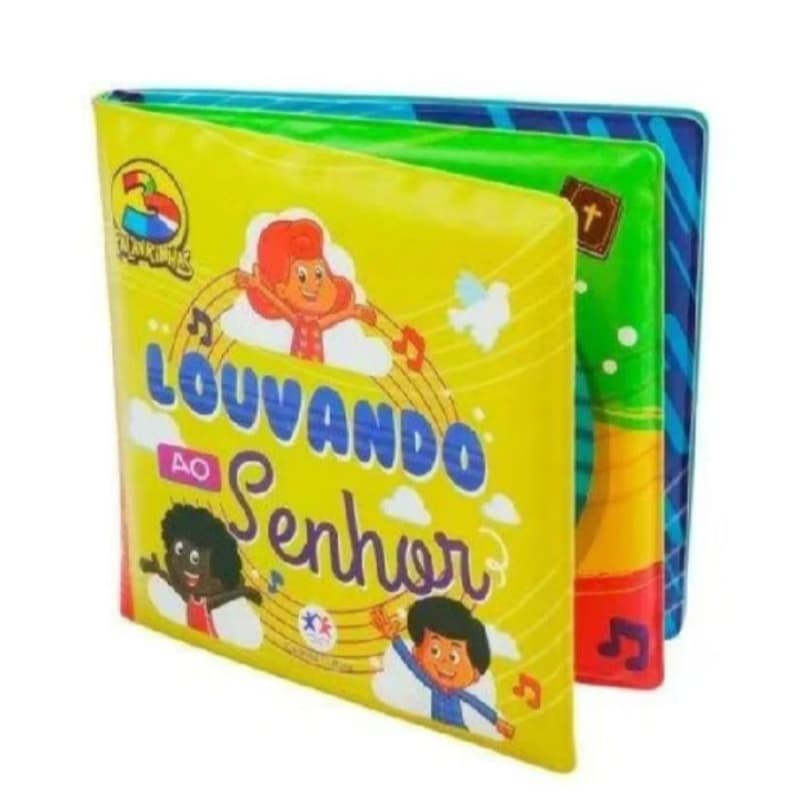 Livro de Banho Infantil 3 Palavrinhas